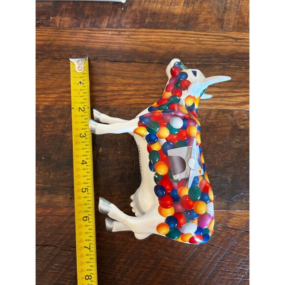 The Gum-Bull Machine Figurine By  Cow Parade The Gum-Bull Machine Porcelain Figu - Picture 4 of 9